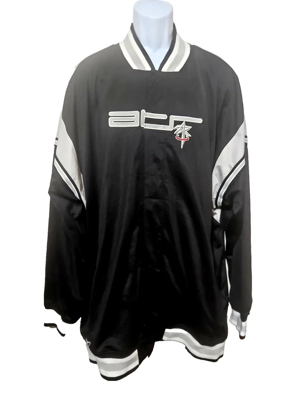 Vintage Reebok Black Above the Rim Track Basketball warm up Jacket NEW w Tags